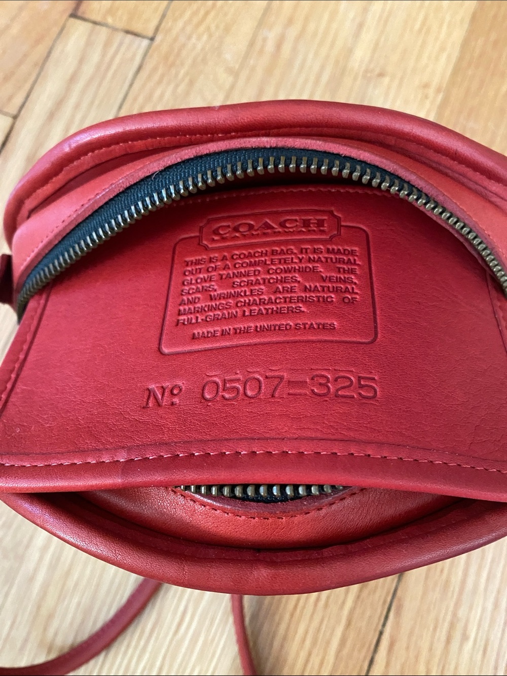 Vintage Coach Kimball Bag 0507-325 - Picture 4 of 8